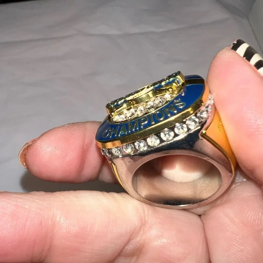 Gold Tone‎ Fun Faux Grand Slam Tournament Win Ring